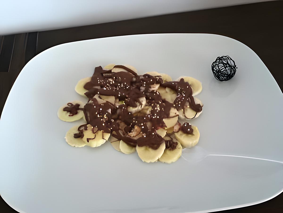 recette banane au nutella !