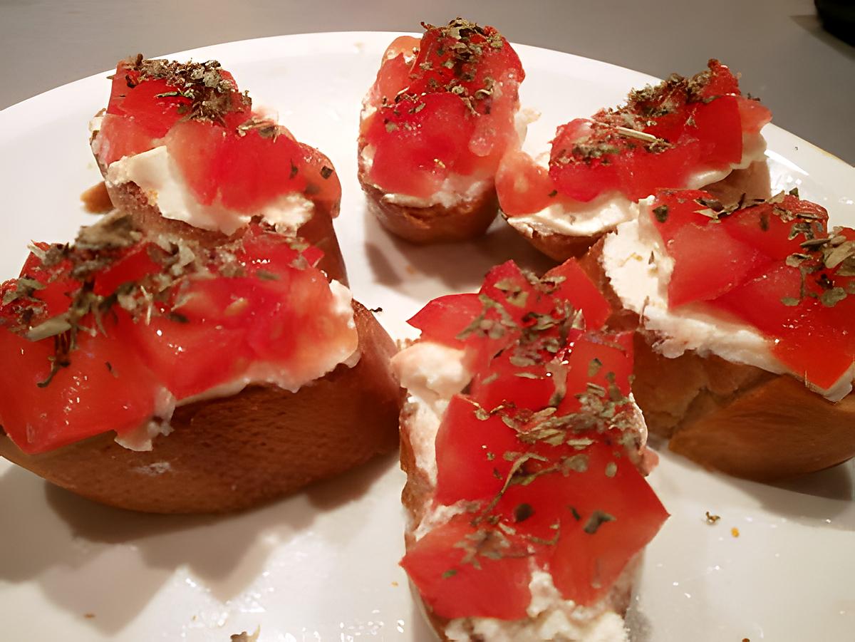 recette Bruschetta