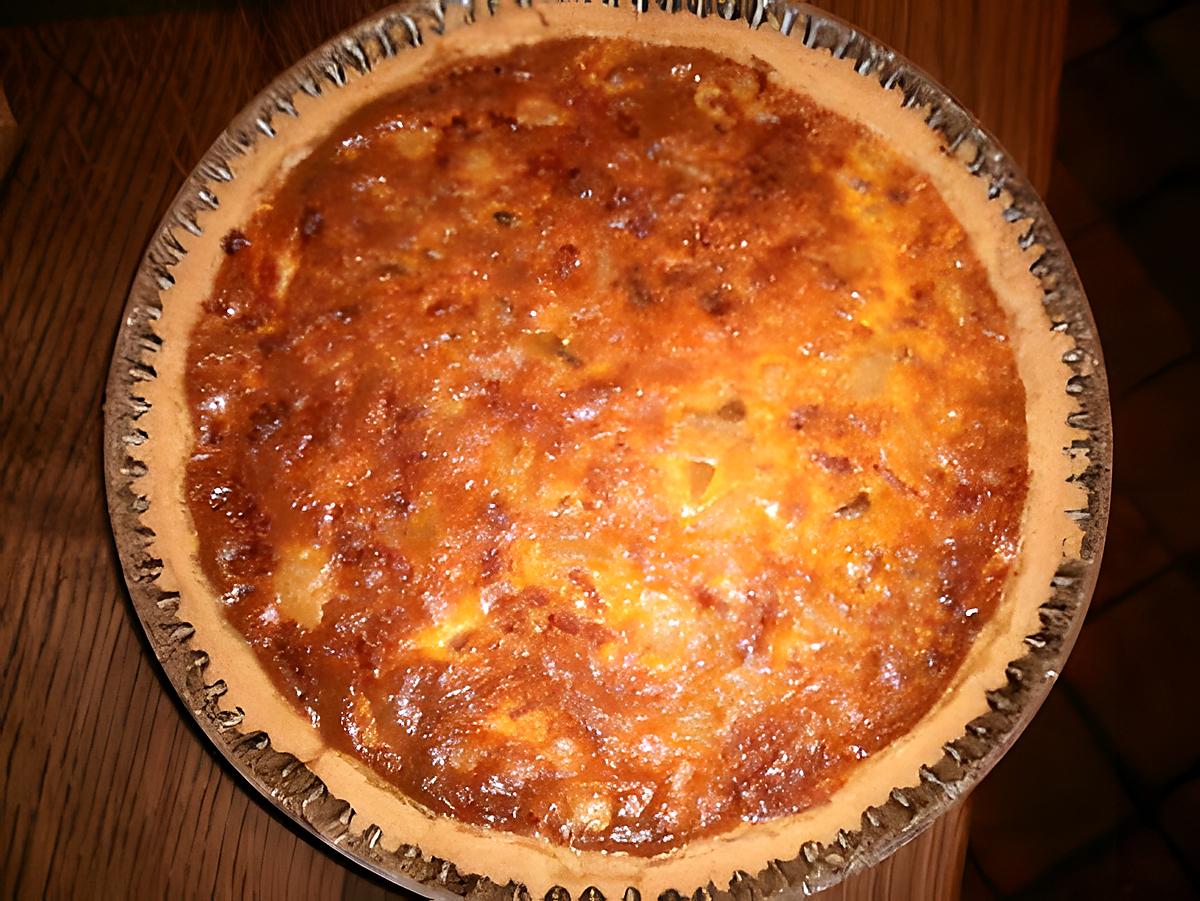 recette Quiche lardons/cèpes