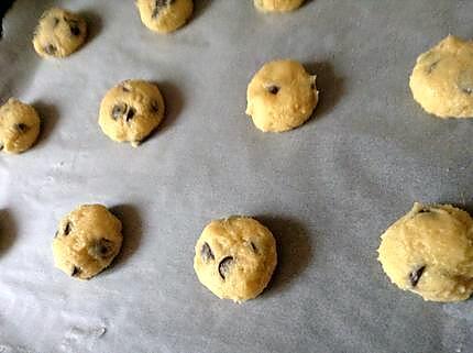 recette Les cookies