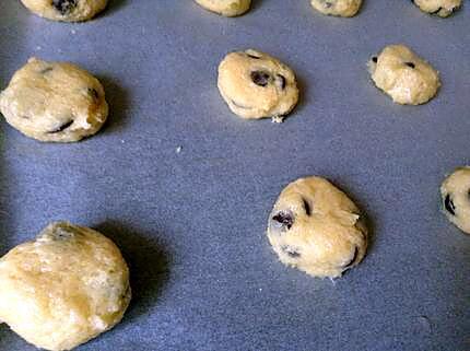 recette Les cookies