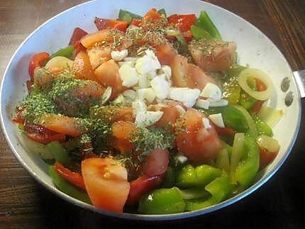 recette Topinambours accompagnés de légumes.