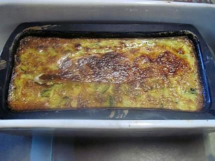 recette Terrine de courgettes au crabe et fromage de chèvre.