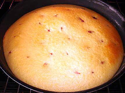 recette Suprème fondant aux framboises