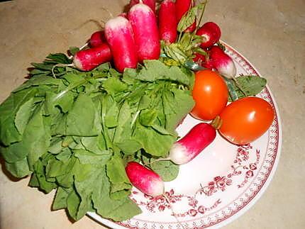 recette Salade d été au radis