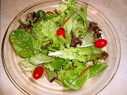 recette Salade d été au radis