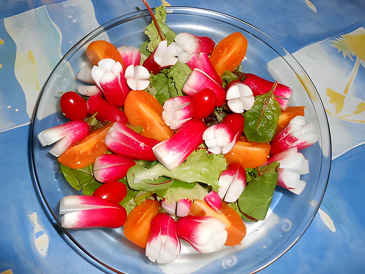 recette Salade d été au radis