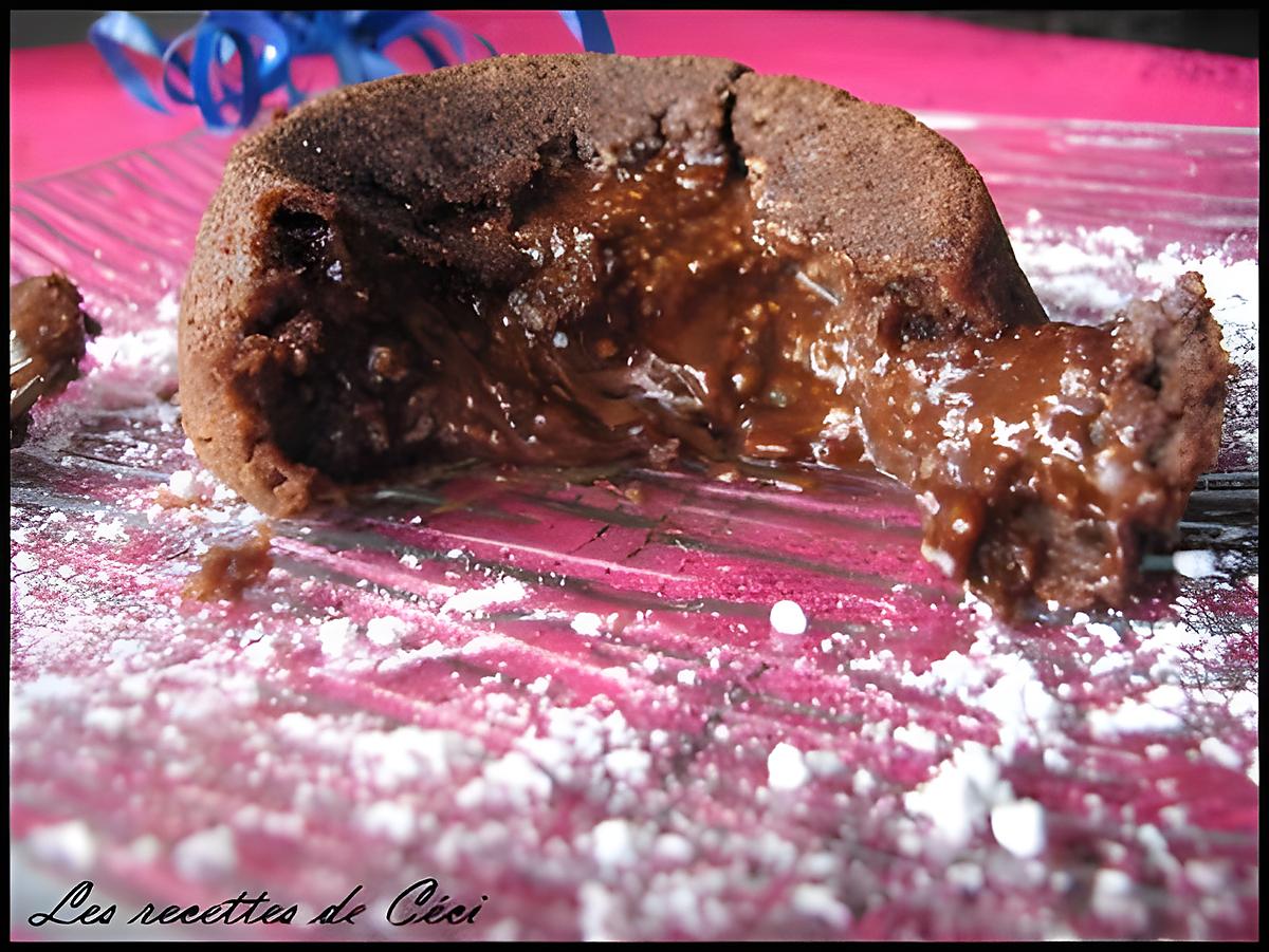 recette fondant au chocolat & à la noix de coco