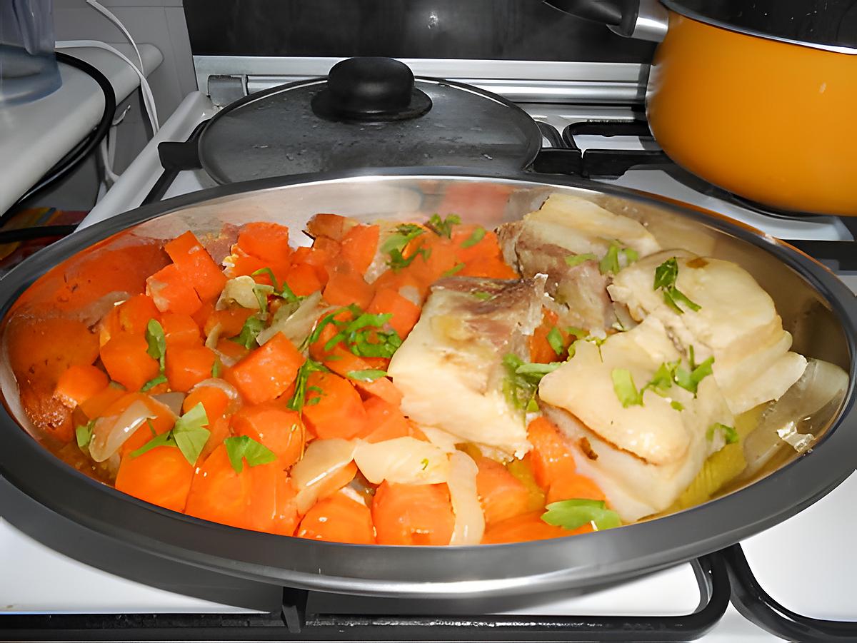 recette tranche de lard petits oignons carottes