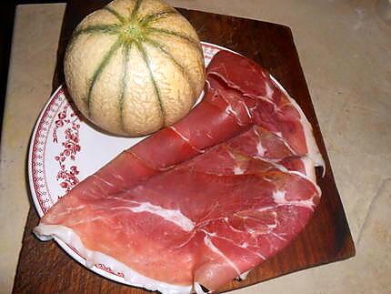 recette Melon au jambon de parme