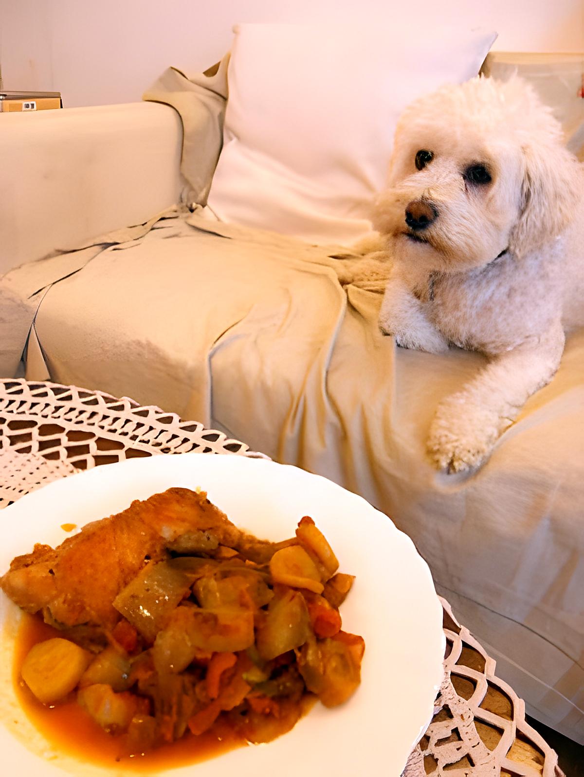 recette RATATOUILLE LÉGÈRE avec cuisses de poulet