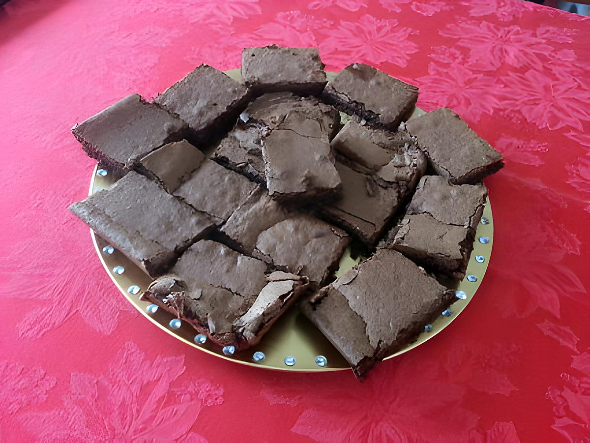 recette Grand gâteau au chocolat/noisette