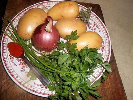 recette Salade de pommes de terre saveur de sud