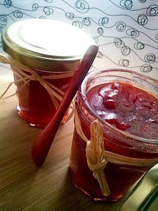 recette Confiture de fraises citronné minute (cuisson au micro ondes)