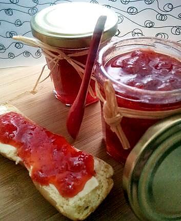 recette Confiture de fraises citronné minute (cuisson au micro ondes)