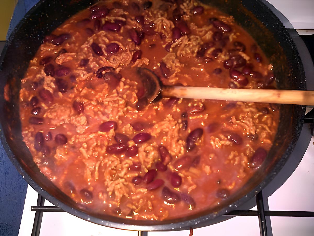 recette chili con carne au curry