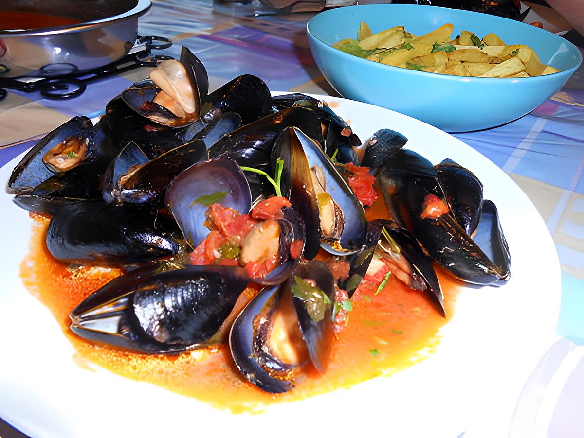 recette ma pepata (moules frites)