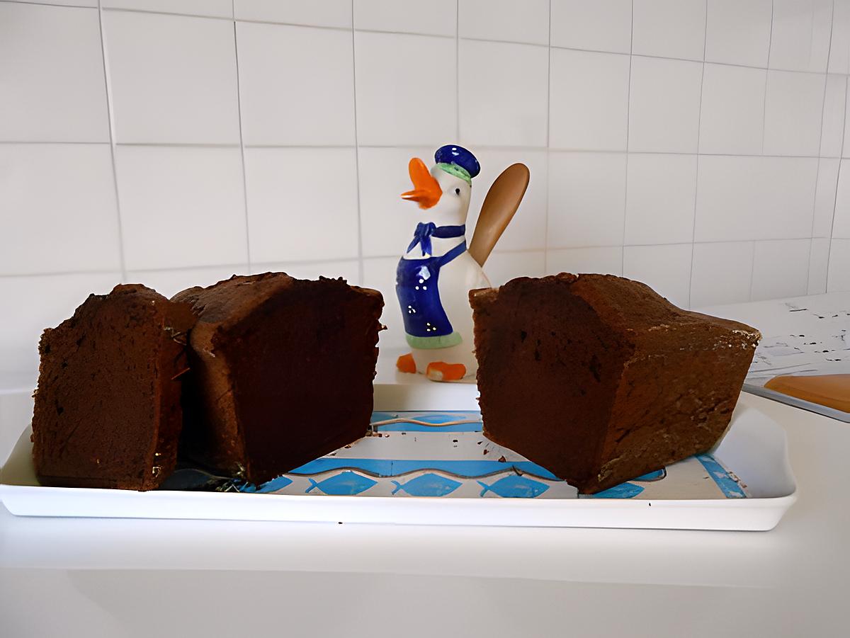 recette Cake super moelleux au chocolat.