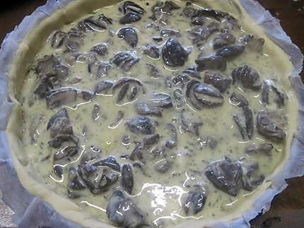 recette Quiche aux escargots.