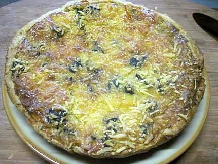 recette Quiche aux escargots.