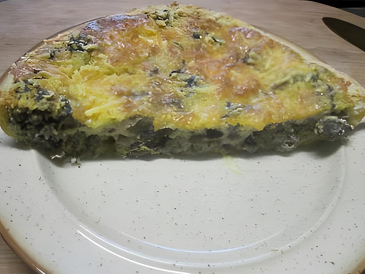 recette Quiche aux escargots.