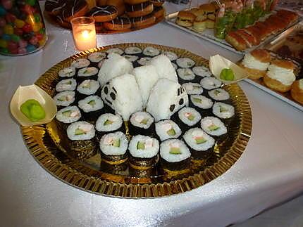 recette Buffet aperitif MARIAGE