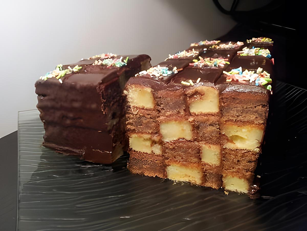 recette Gateau Damier