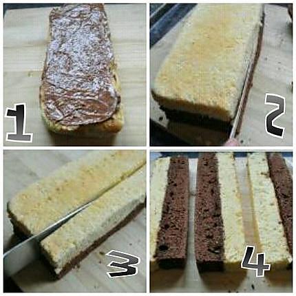 recette Gateau Damier