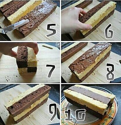 recette Gateau Damier