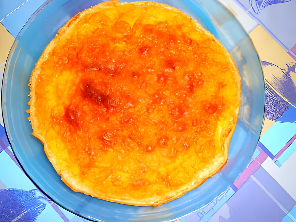 recette Ma tarte fine à l'orange