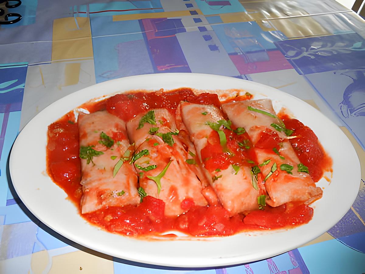 recette INVOLTINI DE MORTADELLE