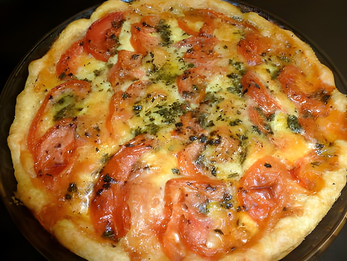 recette tarte tomate/mozza