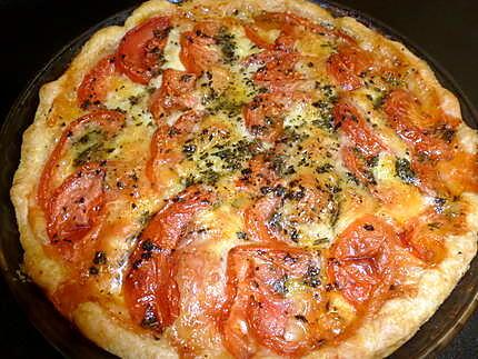 recette tarte tomate/mozza