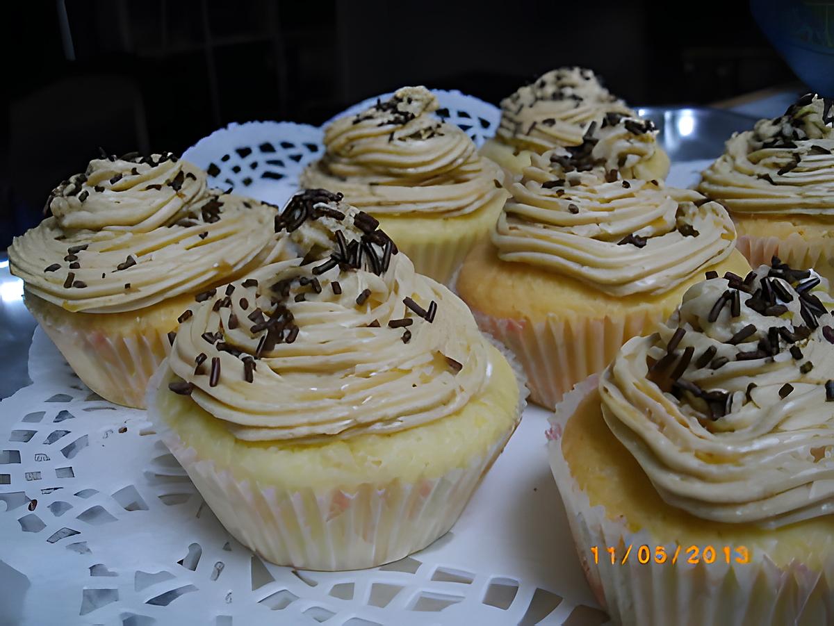 recette cupcakes moka