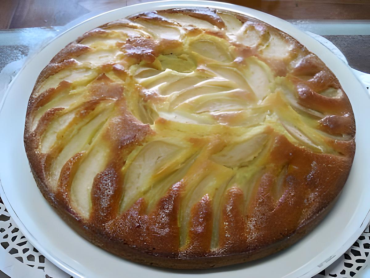 recette Gâteau fondant aux poires.