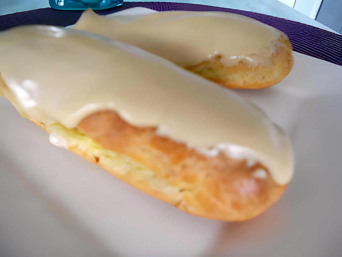 recette Eclairs au café