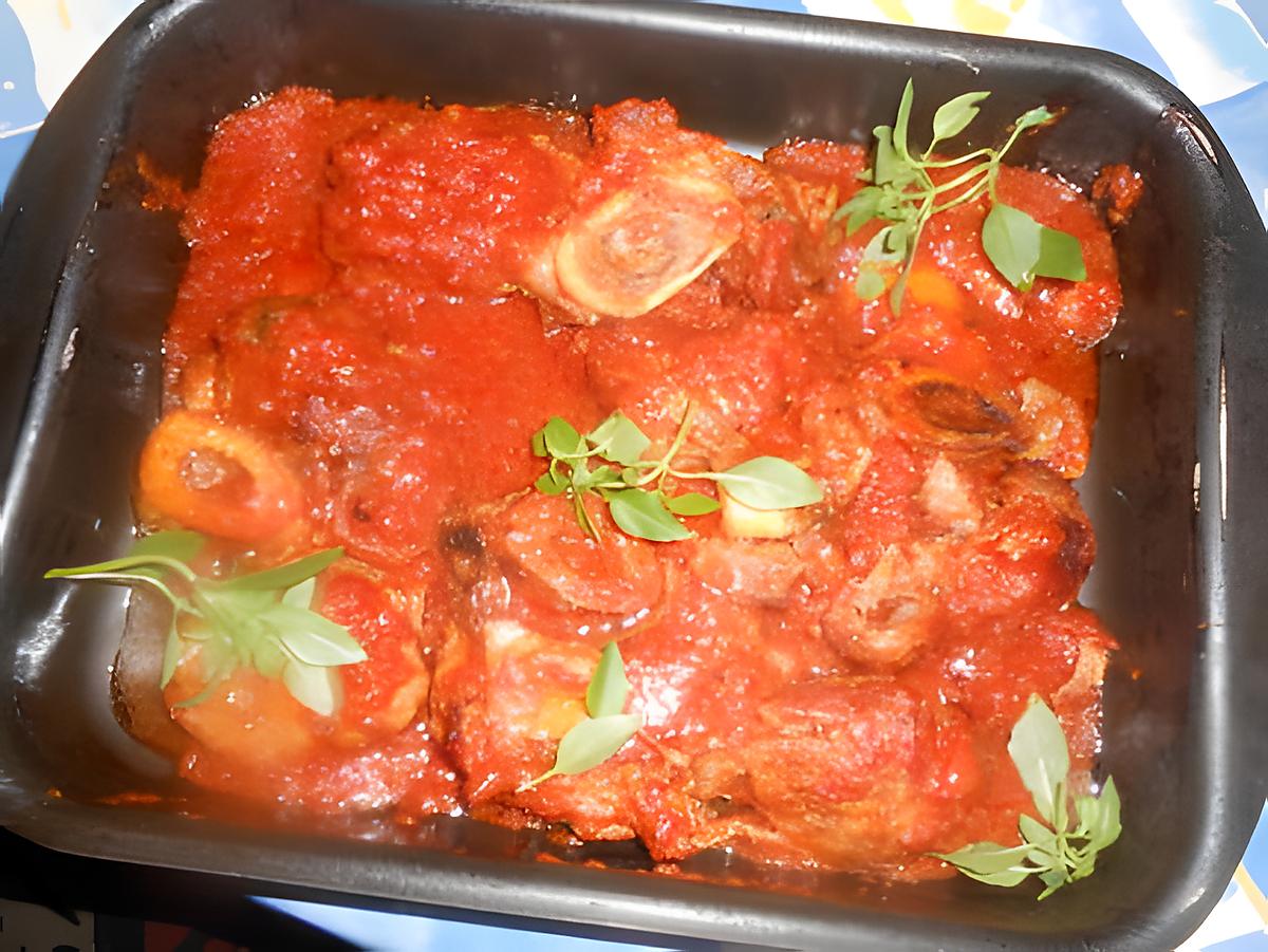 recette Osso bucco milanaise