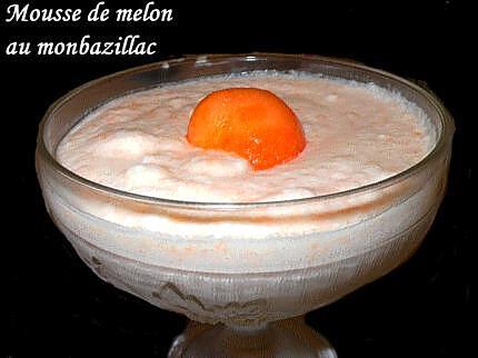 recette Mousse de melon au monbazillac