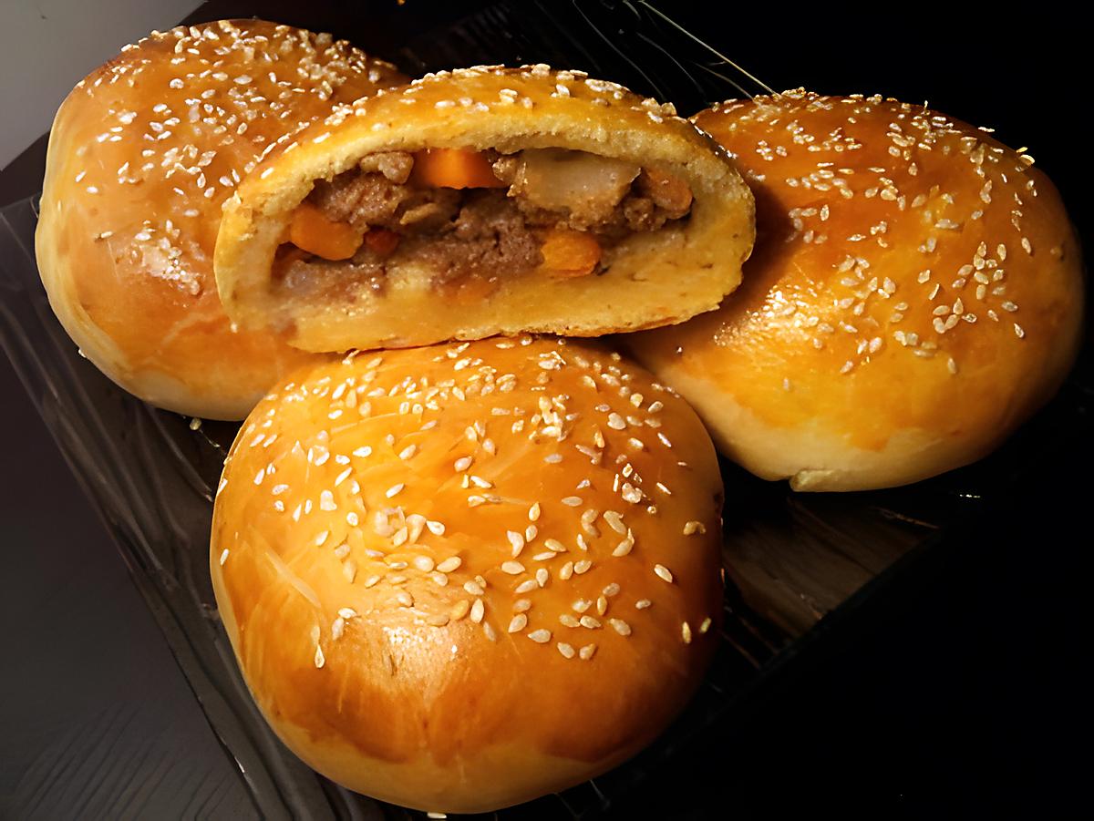 recette bun's viande haché