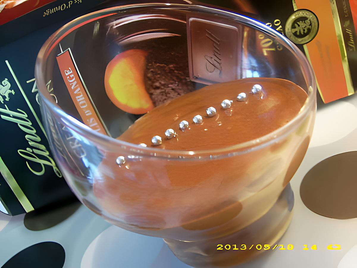 recette mousse truffée chocolat-orange