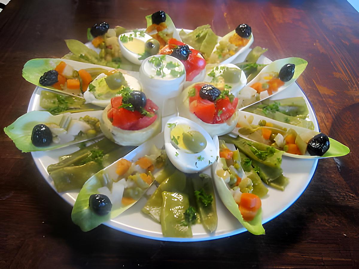 recette Plateau  de crudités .2.