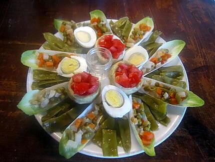 recette Plateau  de crudités .2.