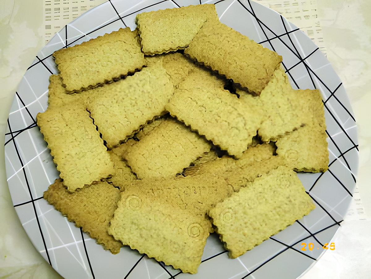 recette biscuit au blé semi-complet