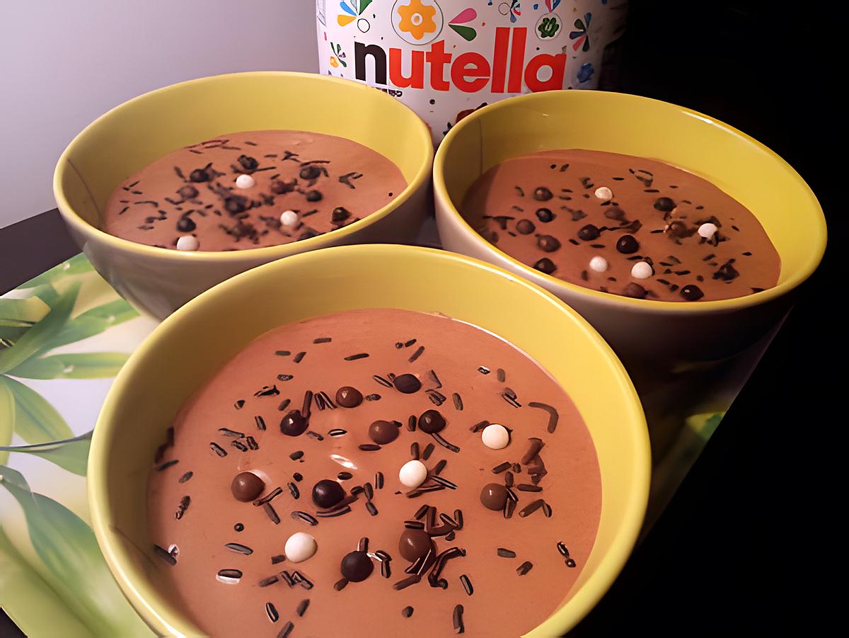 recette mousse nutella mascarpone