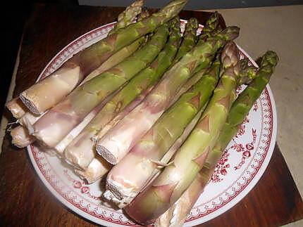 recette Asperges vertes gratinées au parmesan