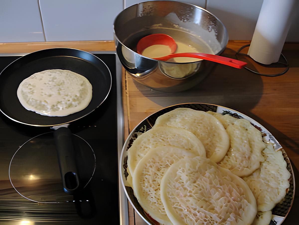 recette baghrirs ou crêpes milles trous