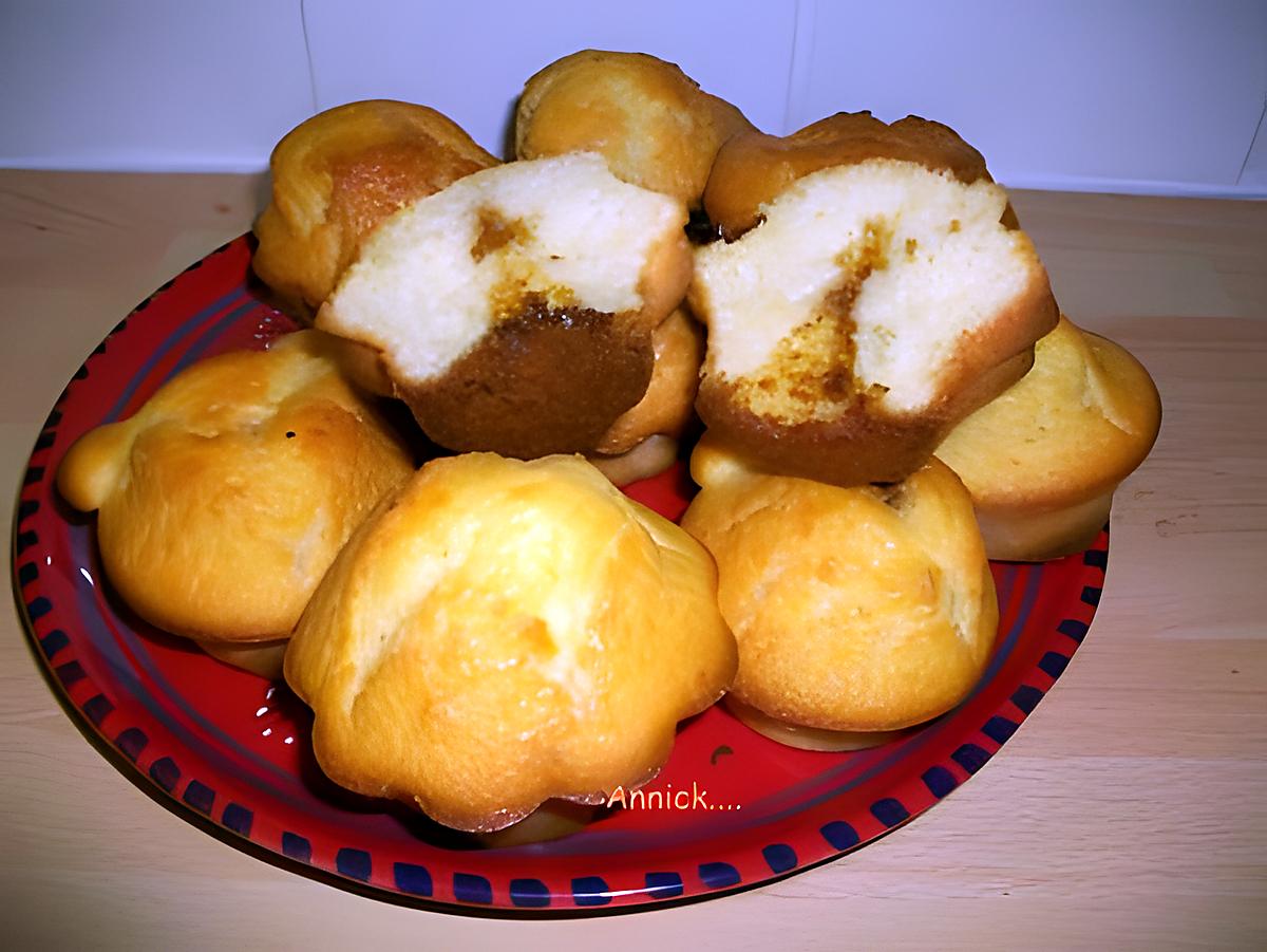 recette muffins "coeur à la crème de spéculoos"