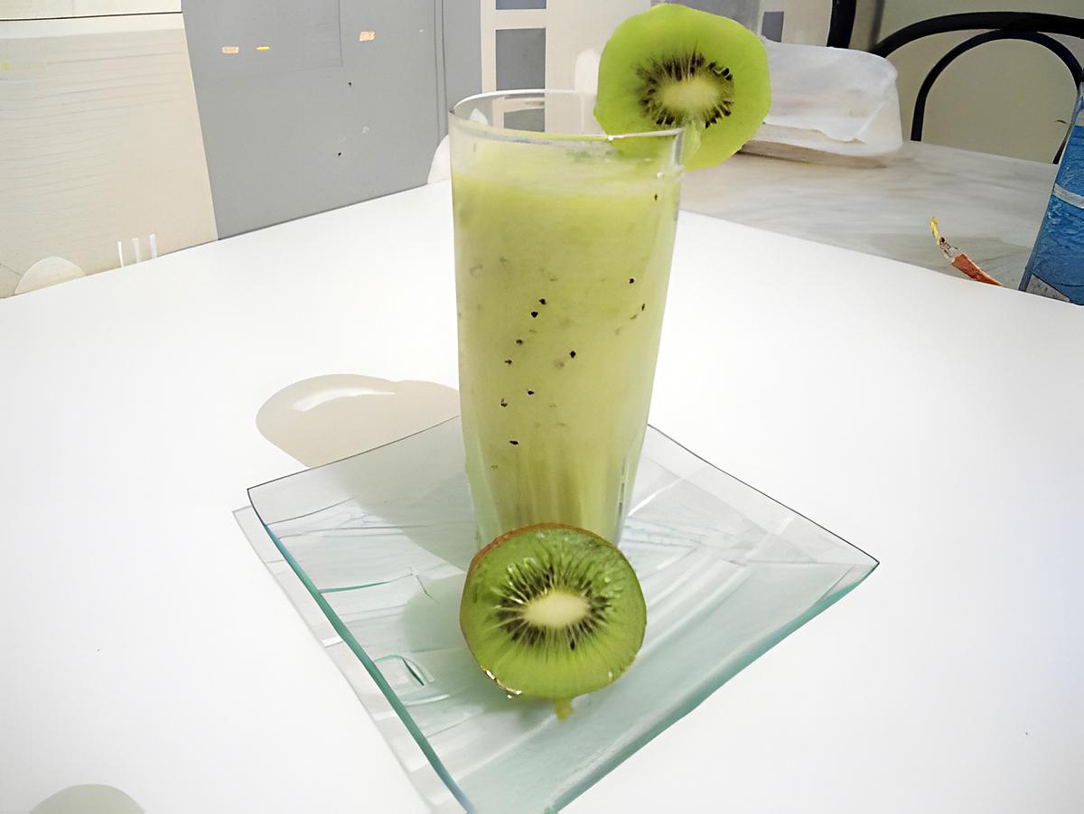 recette SMOOTHIE BANANE KIWI