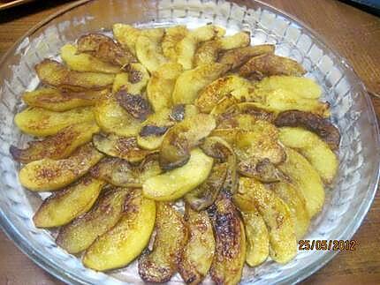 recette Flamusses aux pommes.