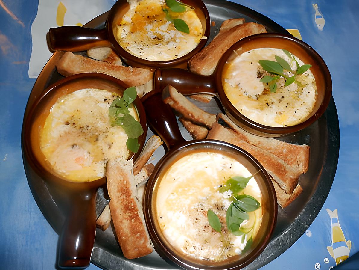 recette Oeuf cocotte a l emmental